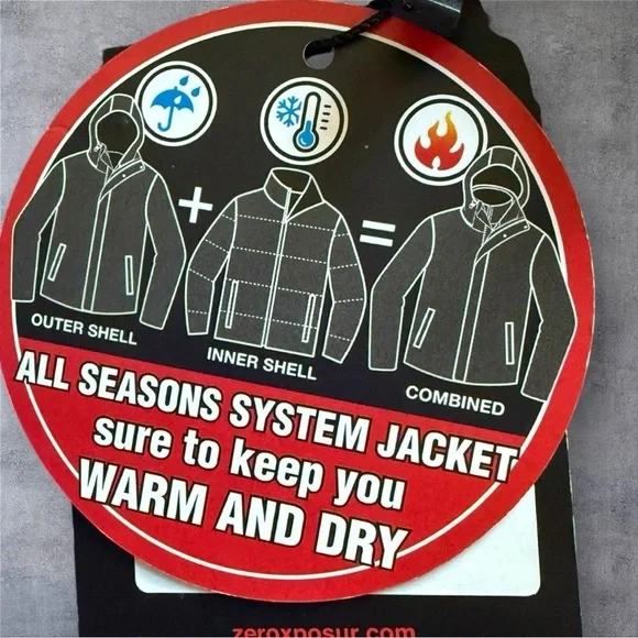 ZEROXPOSUR ALL SEASONS GIRLS JACKET - NWT - Size 16